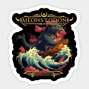 Meowstodon - Meowgalodon Sticker